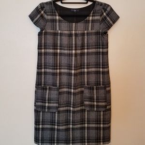 GAP Plaid Flannel Knee-length Dress